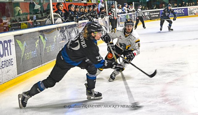 Photo hockey match Nantes - Chambéry le 09/03/2024