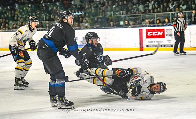Photo hockey match Nantes - Chambéry le 09/03/2024