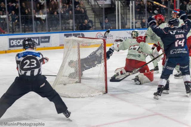 Photo hockey match Angers  - Cergy-Pontoise le 09/03/2024