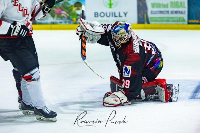 Photo hockey match La Roche-sur-Yon - Toulouse-Blagnac le 09/03/2024