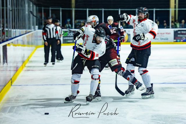 Photo hockey match La Roche-sur-Yon - Toulouse-Blagnac le 09/03/2024