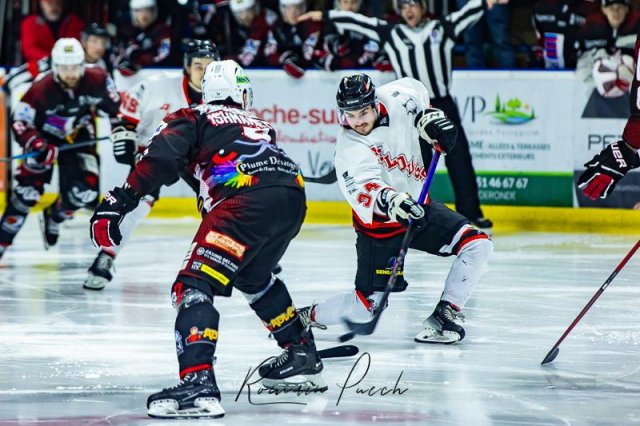 Photo hockey match La Roche-sur-Yon - Toulouse-Blagnac le 09/03/2024