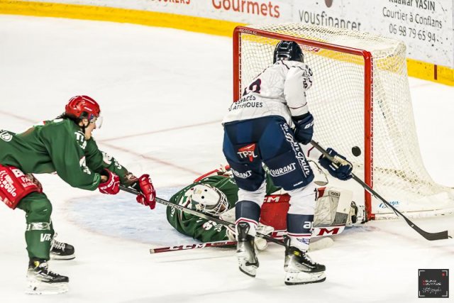Photo hockey match Cergy-Pontoise - Angers  le 13/03/2024