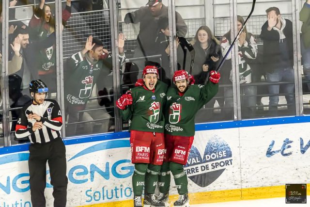 Photo hockey match Cergy-Pontoise - Angers  le 13/03/2024