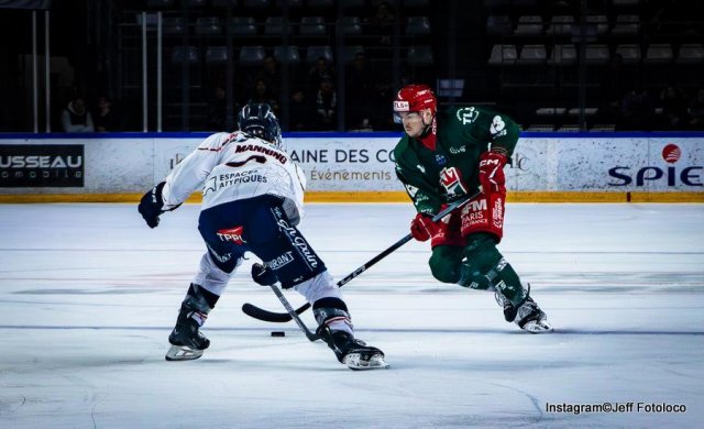 Photo hockey match Cergy-Pontoise - Angers  le 13/03/2024