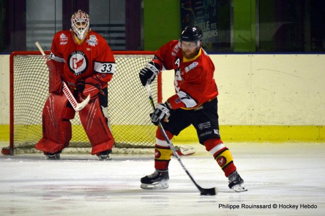 Photo hockey match Besançon - Mulhouse le 16/03/2024