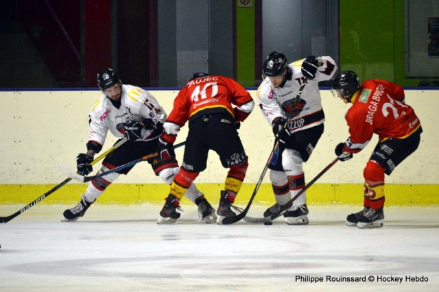 Photo hockey match Besançon - Mulhouse le 16/03/2024