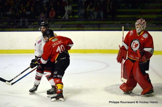 Photo hockey match Besançon - Mulhouse le 16/03/2024