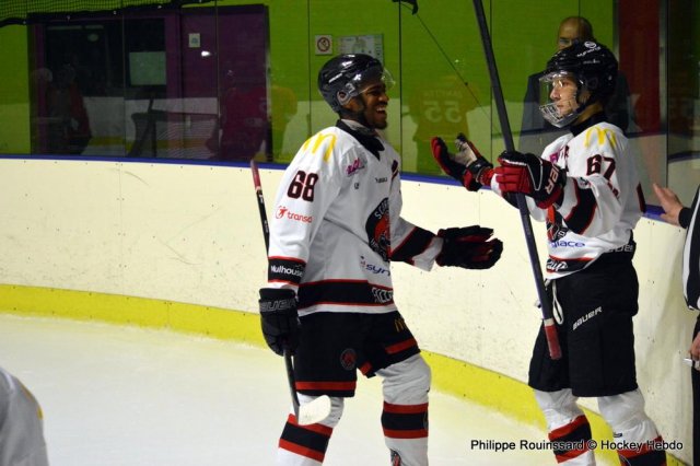 Photo hockey match Besançon - Mulhouse le 16/03/2024