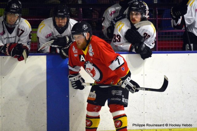 Photo hockey match Besançon - Mulhouse le 16/03/2024