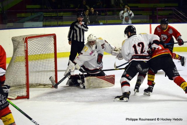 Photo hockey match Besançon - Mulhouse le 16/03/2024