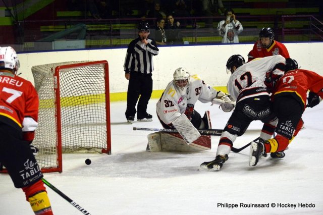 Photo hockey match Besançon - Mulhouse le 16/03/2024
