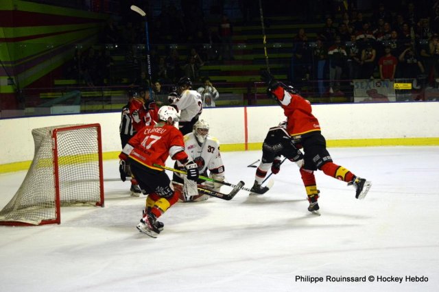 Photo hockey match Besançon - Mulhouse le 16/03/2024