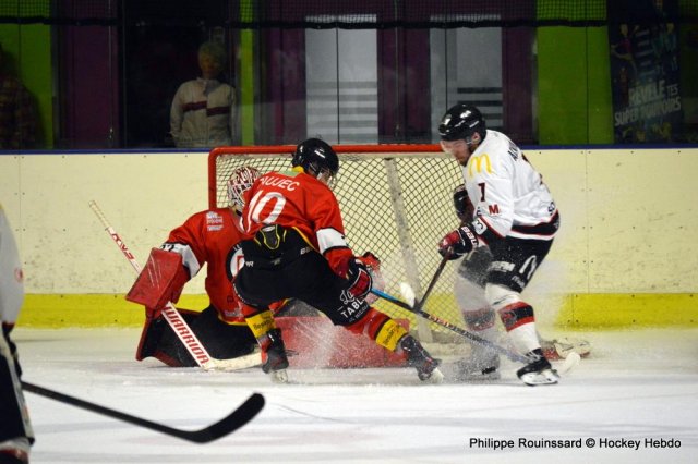 Photo hockey match Besançon - Mulhouse le 16/03/2024