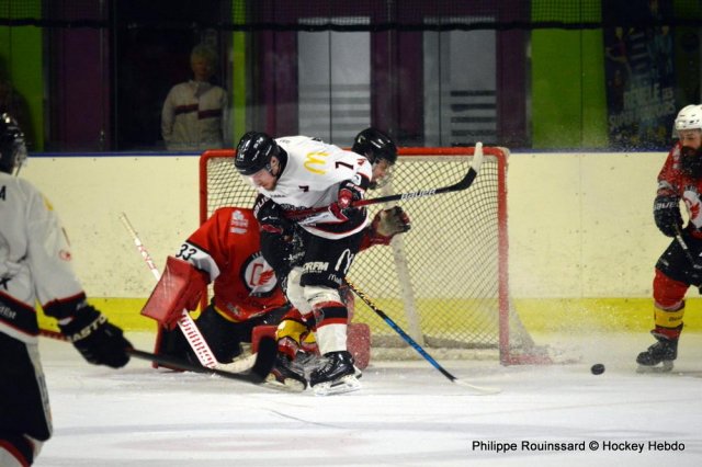Photo hockey match Besançon - Mulhouse le 16/03/2024