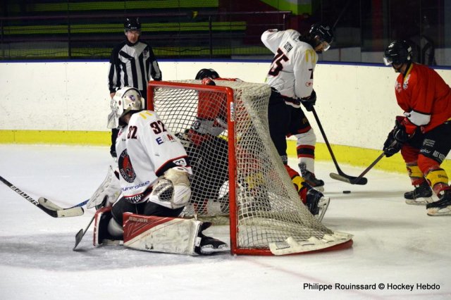 Photo hockey match Besançon - Mulhouse le 16/03/2024