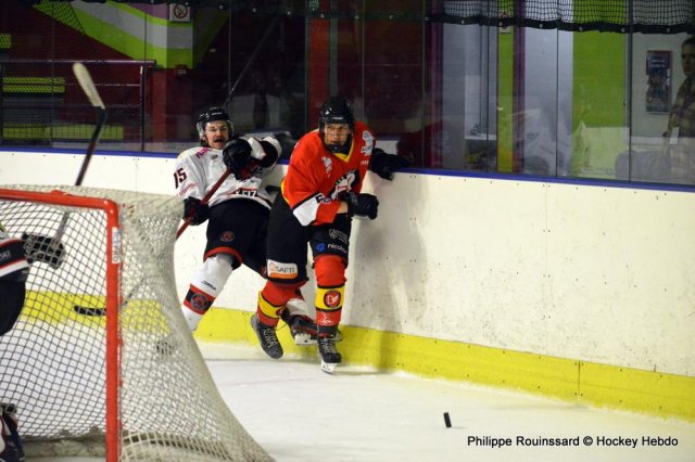 Photo hockey match Besançon - Mulhouse le 16/03/2024