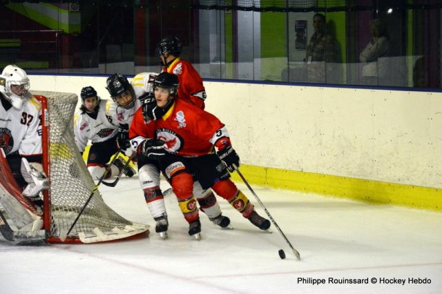 Photo hockey match Besançon - Mulhouse le 16/03/2024