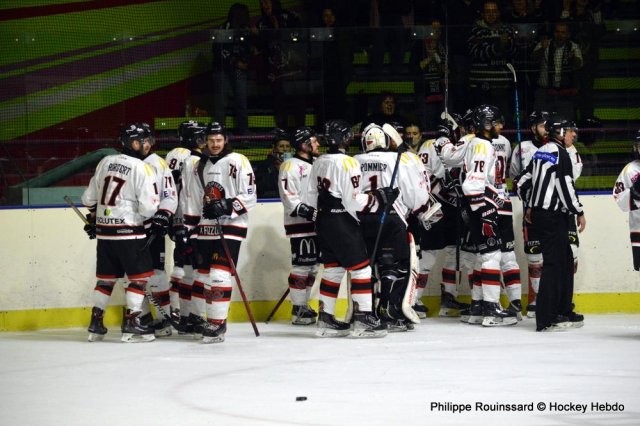 Photo hockey match Besançon - Mulhouse le 16/03/2024