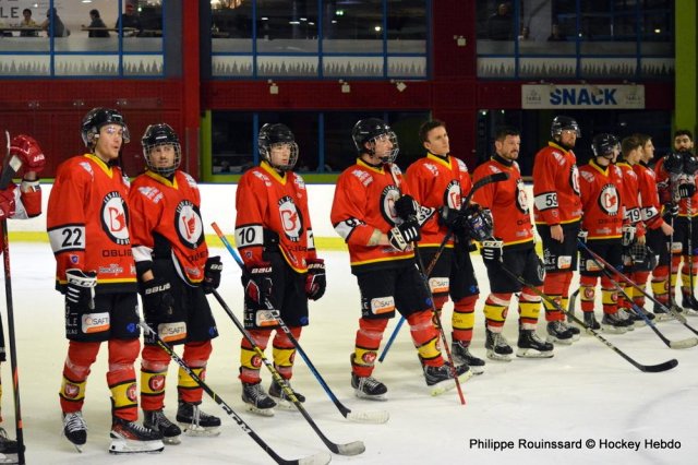 Photo hockey match Besançon - Mulhouse le 16/03/2024