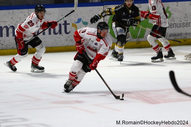 Photo hockey match Rouen - Nice le 16/03/2024