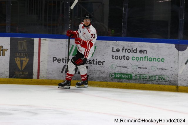 Photo hockey match Rouen - Nice le 16/03/2024