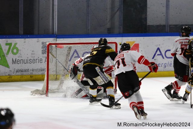 Photo hockey match Rouen - Nice le 16/03/2024