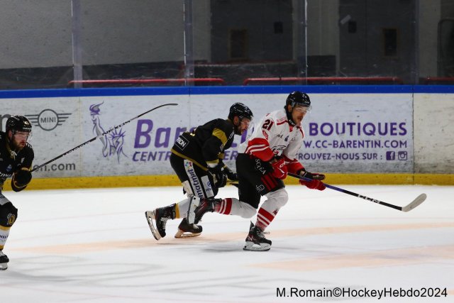 Photo hockey match Rouen - Nice le 16/03/2024