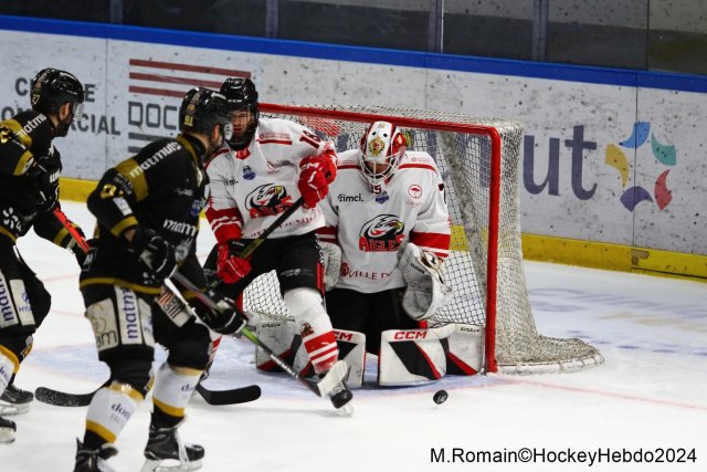 Photo hockey match Rouen - Nice le 16/03/2024