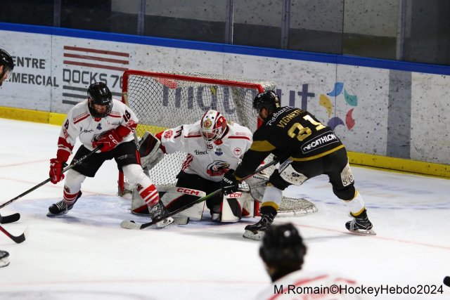 Photo hockey match Rouen - Nice le 16/03/2024