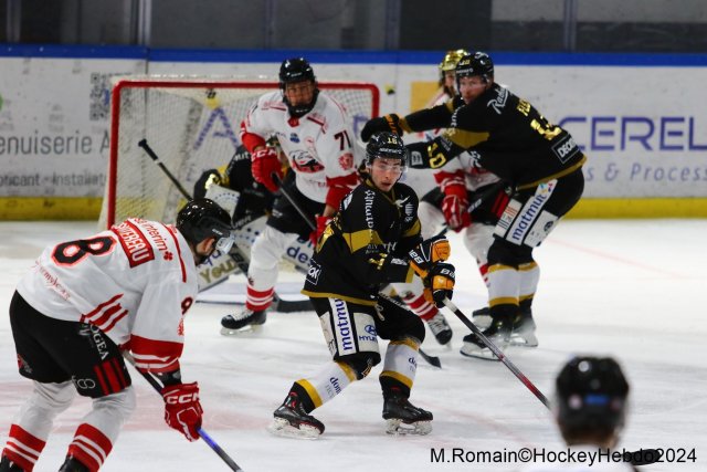Photo hockey match Rouen - Nice le 16/03/2024