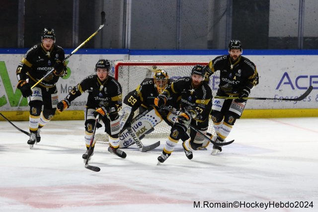 Photo hockey match Rouen - Nice le 16/03/2024