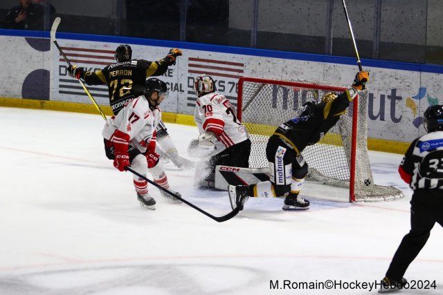 Photo hockey match Rouen - Nice le 16/03/2024