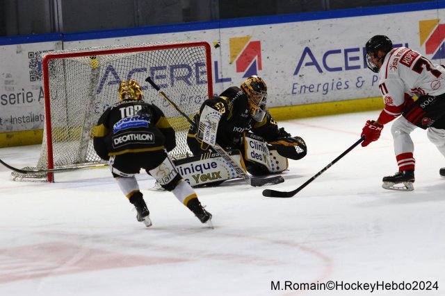 Photo hockey match Rouen - Nice le 16/03/2024