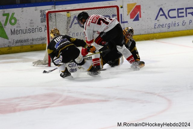 Photo hockey match Rouen - Nice le 16/03/2024