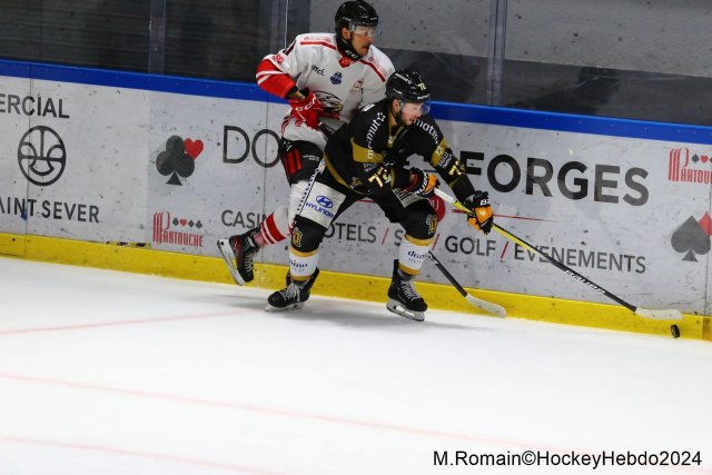 Photo hockey match Rouen - Nice le 16/03/2024