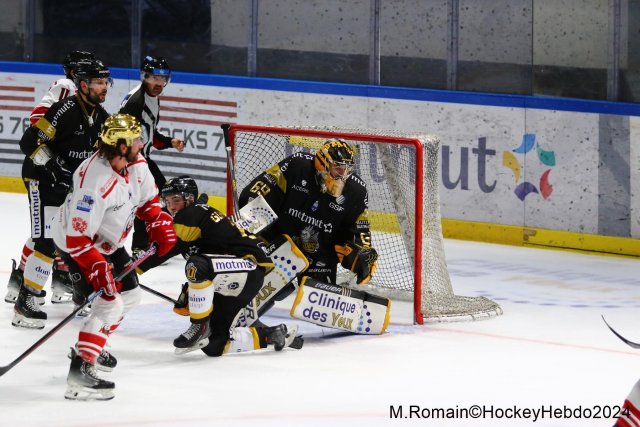 Photo hockey match Rouen - Nice le 16/03/2024