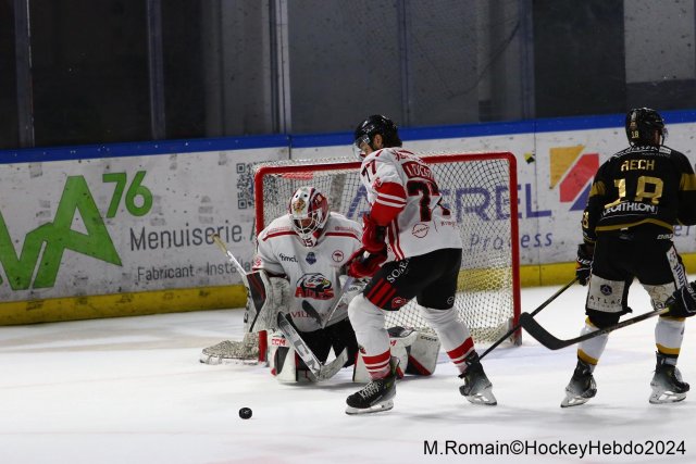 Photo hockey match Rouen - Nice le 16/03/2024
