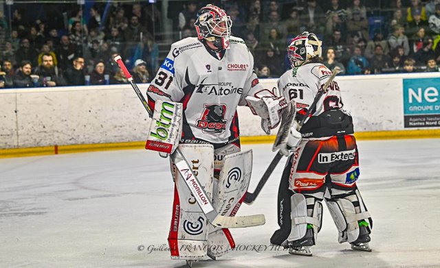Photo hockey match Nantes - Cholet  le 16/03/2024
