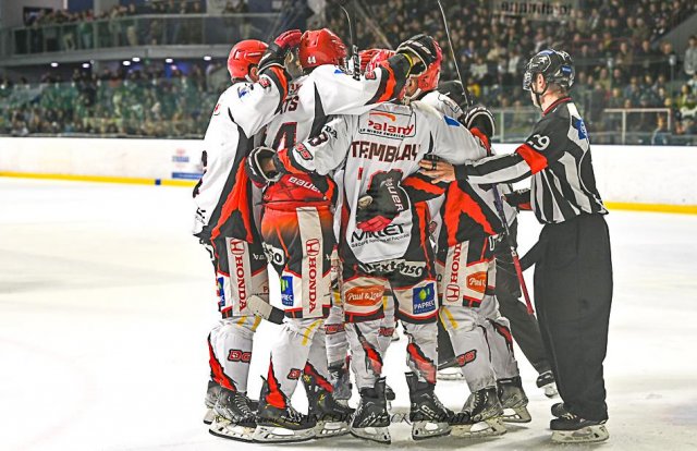 Photo hockey match Nantes - Cholet  le 16/03/2024