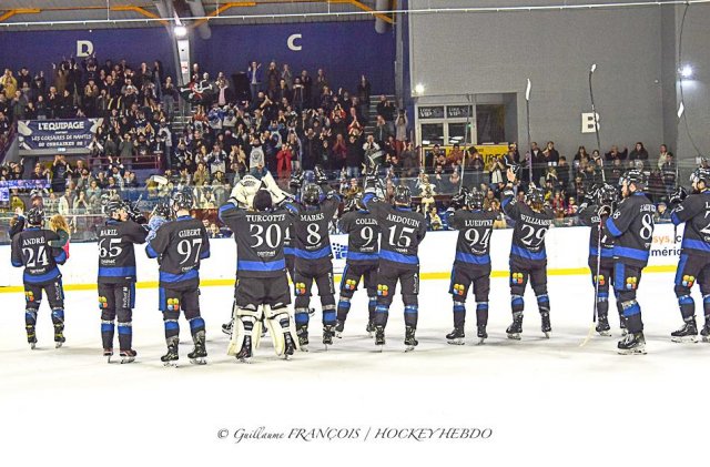 Photo hockey match Nantes - Cholet  le 17/03/2024
