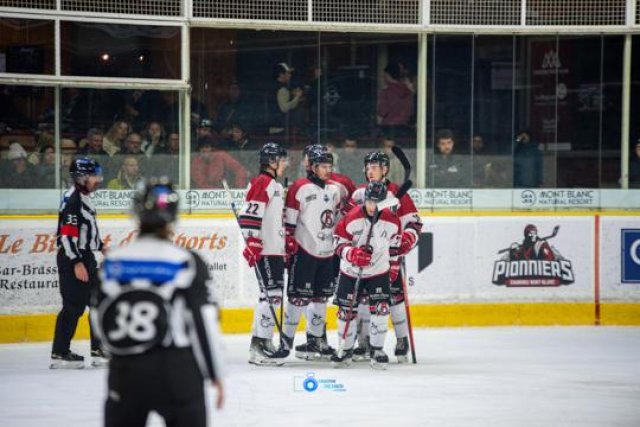 Photo hockey match Chamonix  - Briançon  le 19/03/2024