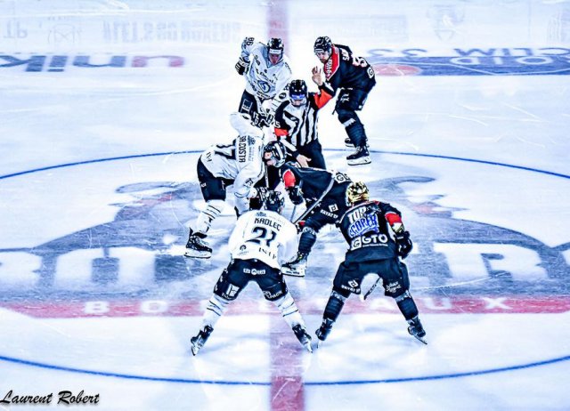 Photo hockey match Bordeaux - Marseille le 20/03/2024