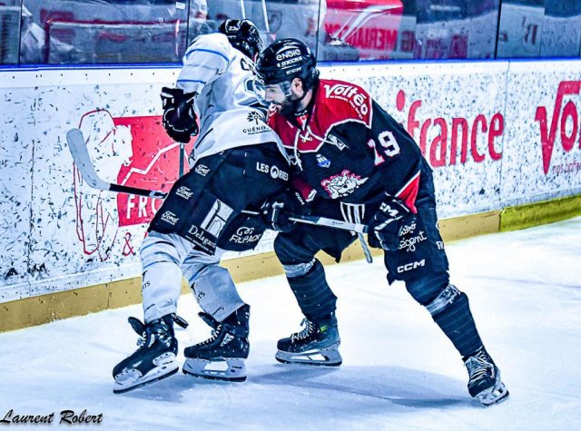 Photo hockey match Bordeaux - Marseille le 20/03/2024
