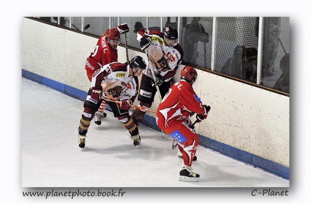 Photo hockey match Valence - Bordeaux le 17/10/2009