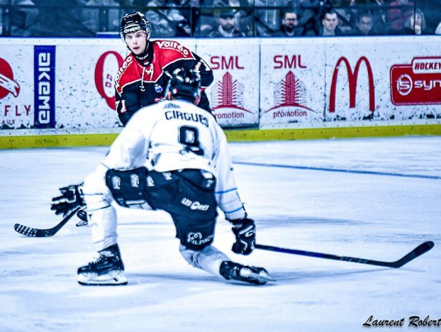 Photo hockey match Bordeaux - Marseille le 20/03/2024
