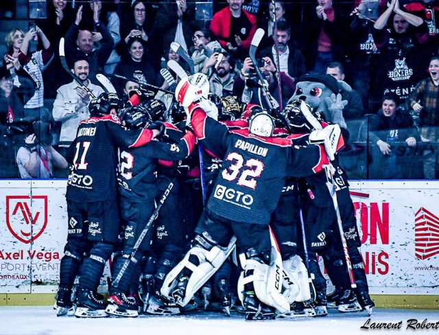 Photo hockey match Bordeaux - Marseille le 20/03/2024