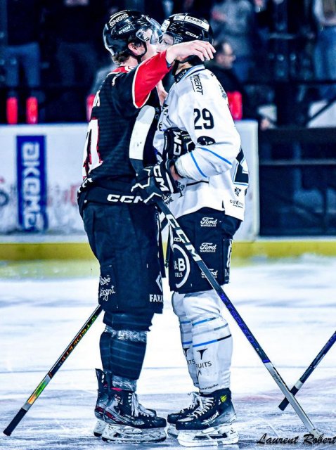 Photo hockey match Bordeaux - Marseille le 20/03/2024