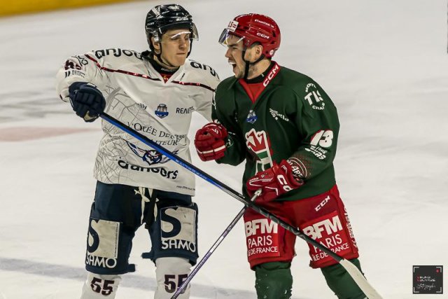 Photo hockey match Cergy-Pontoise - Angers  le 18/03/2024