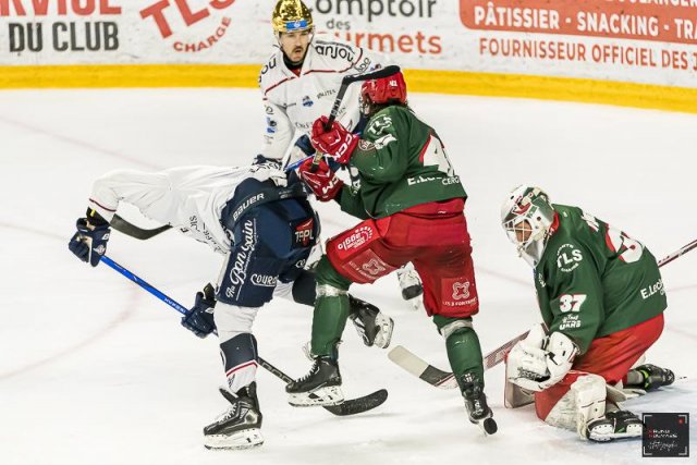 Photo hockey match Cergy-Pontoise - Angers  le 18/03/2024